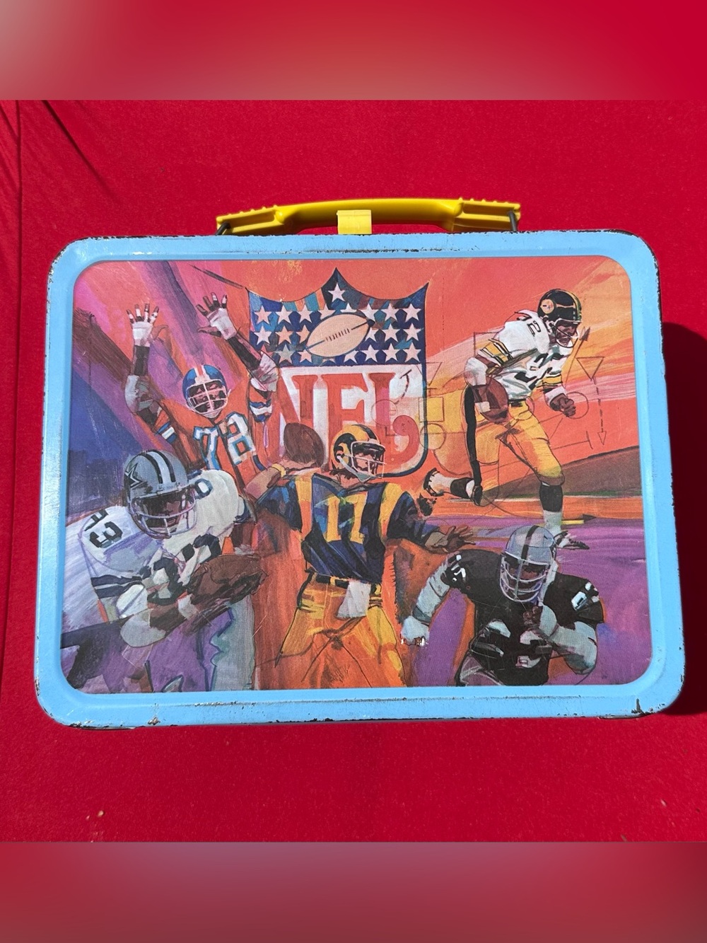 Vintage NFL lunchbox - 1978